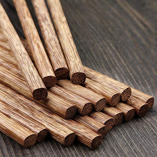 10-Pairs Wooden Chopsticks, (9.8 Inch) - Image 5