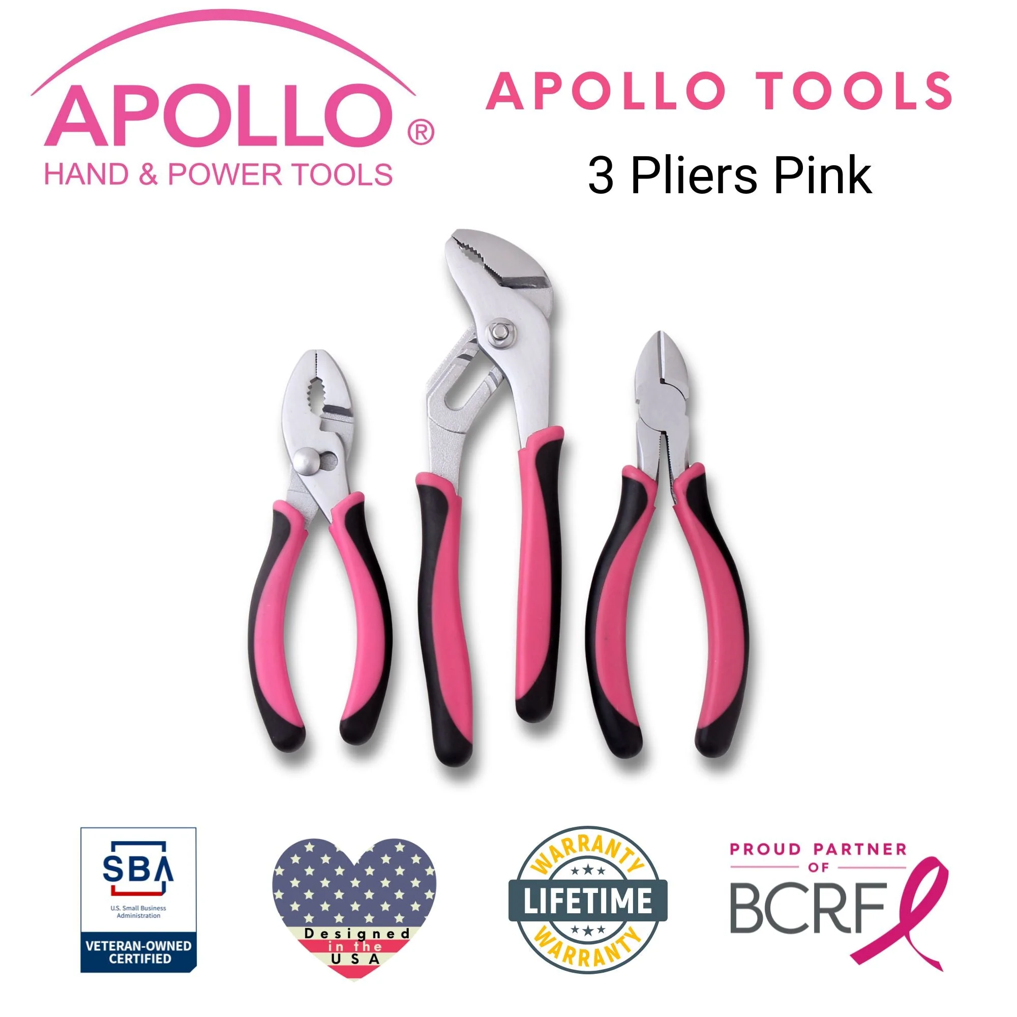3 Pliers - Pink - DT5008P - Image 3