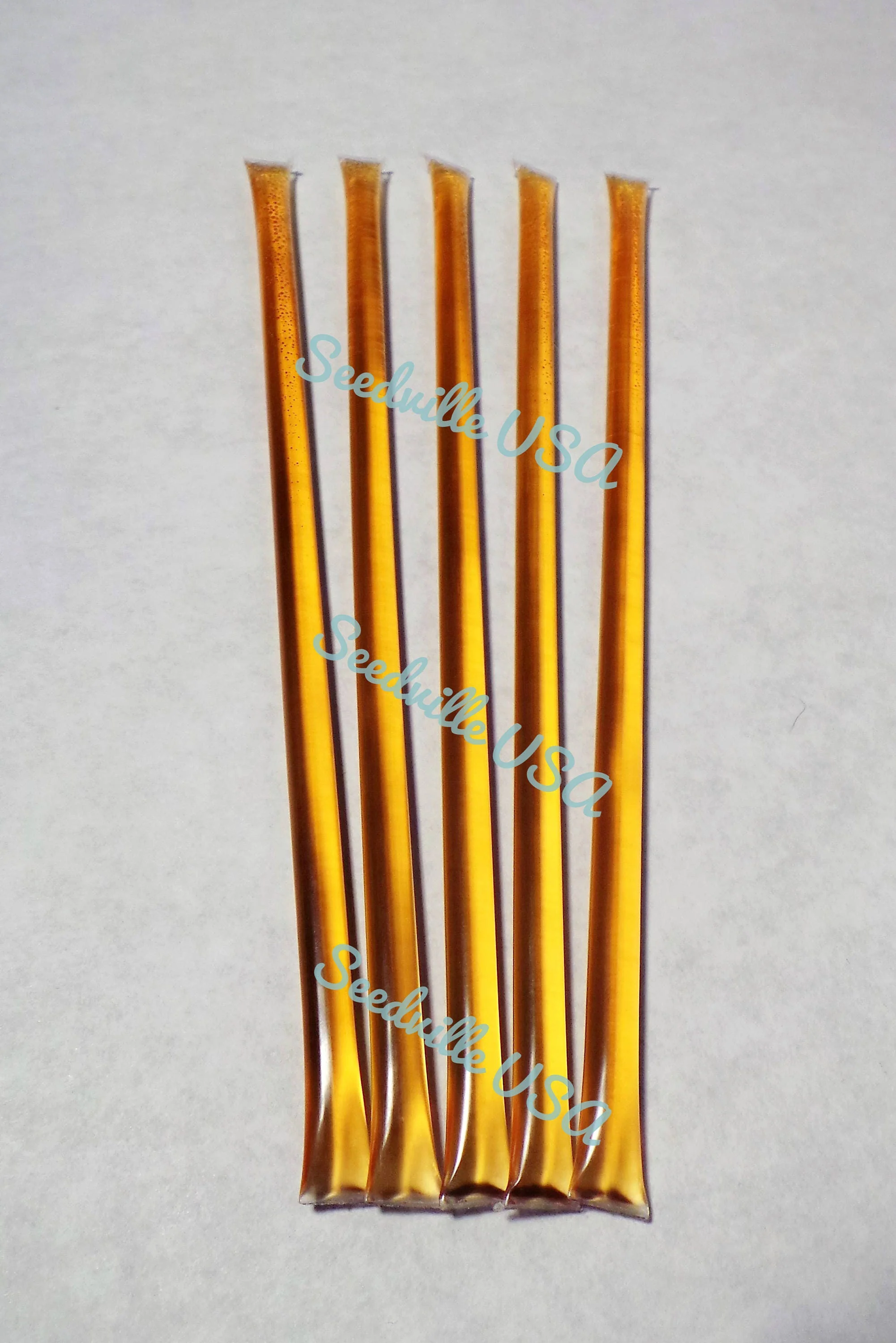 5 Pack MINT HONEY TEASERS Natural Honey Snack Sticks Honeystix Straws - Image 2