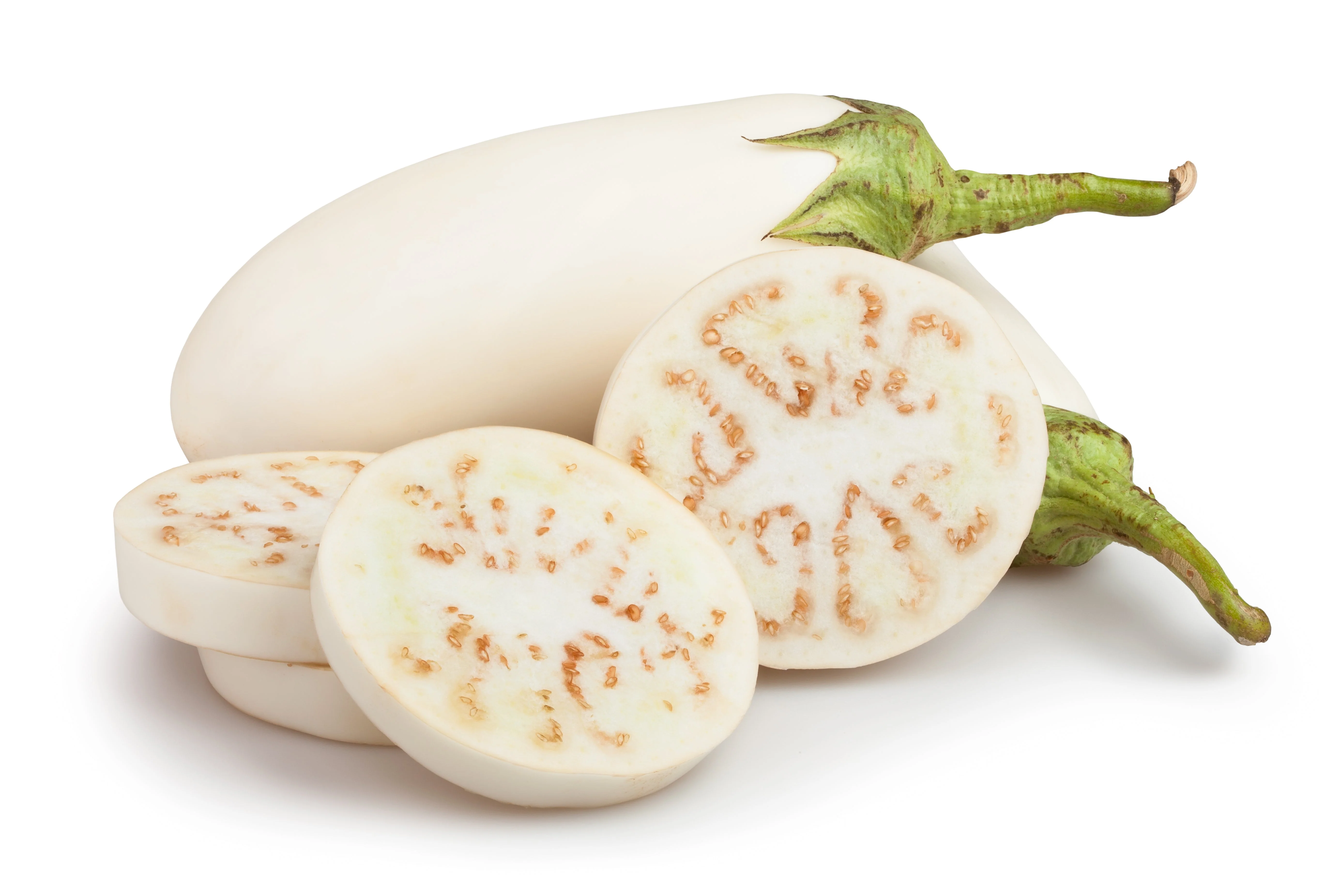 50 CASPER WHITE EGGPLANT Solanum Melongena Fruit / Vegetable Seeds - Image 7