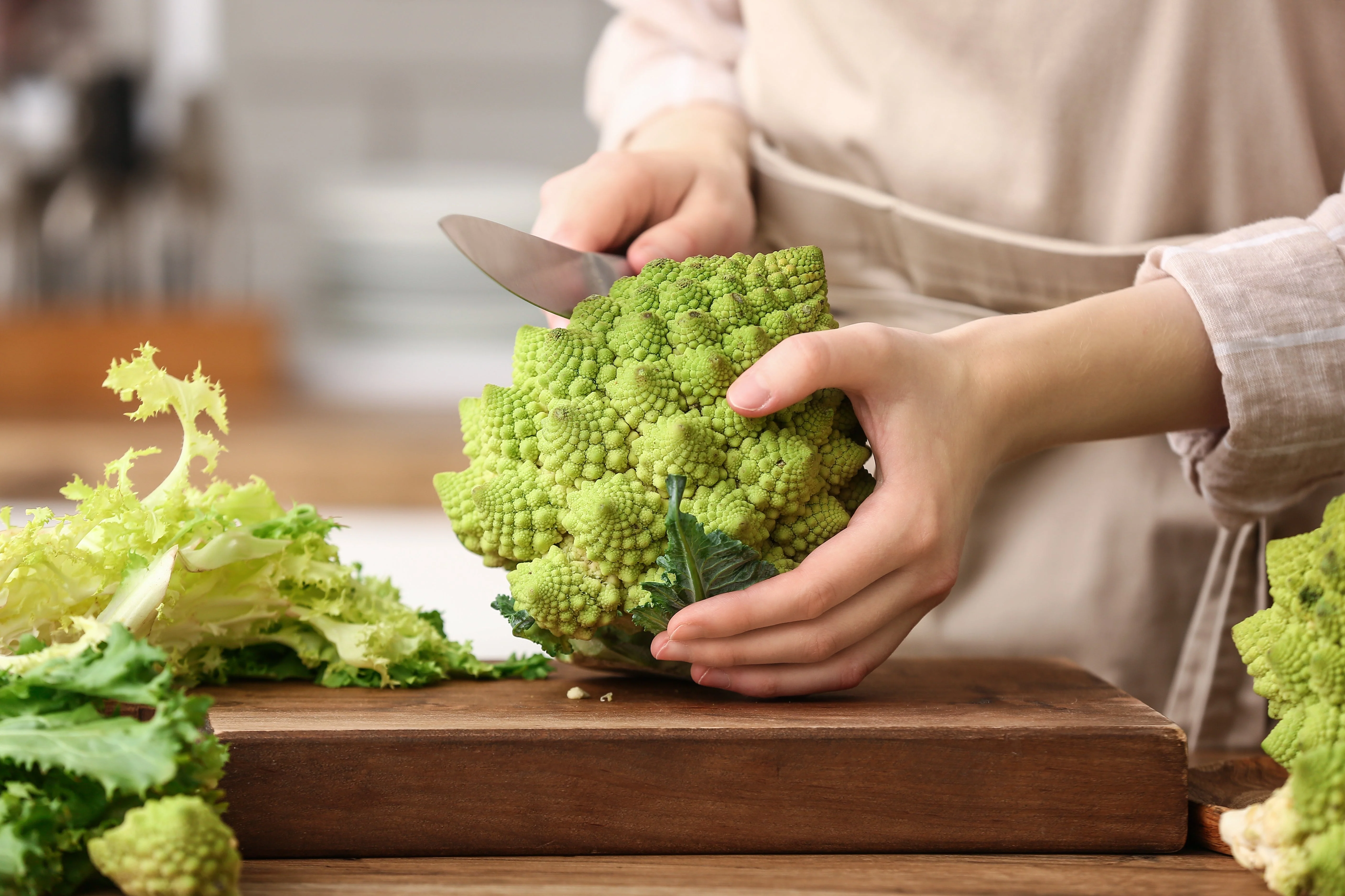 500 ROMANESCO BROCCOLI Broccoflower Roman Cauliflower Pyramid Broccolo Brassica Oleracea Vegetable Seeds - Image 9