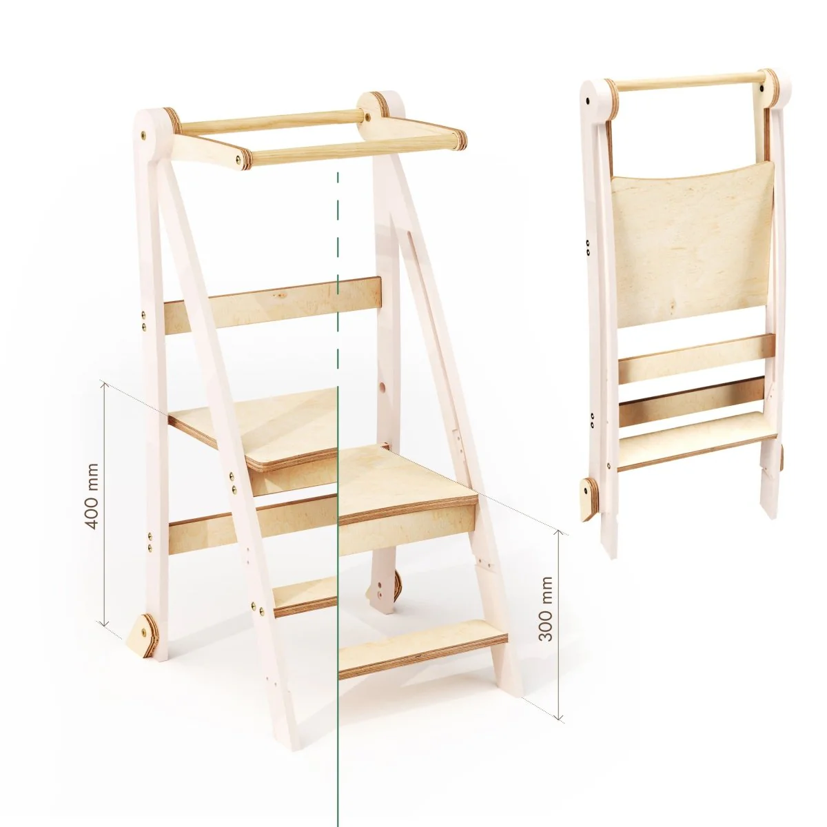 Adjustable learning tower - Kids Step Stool - Image 2