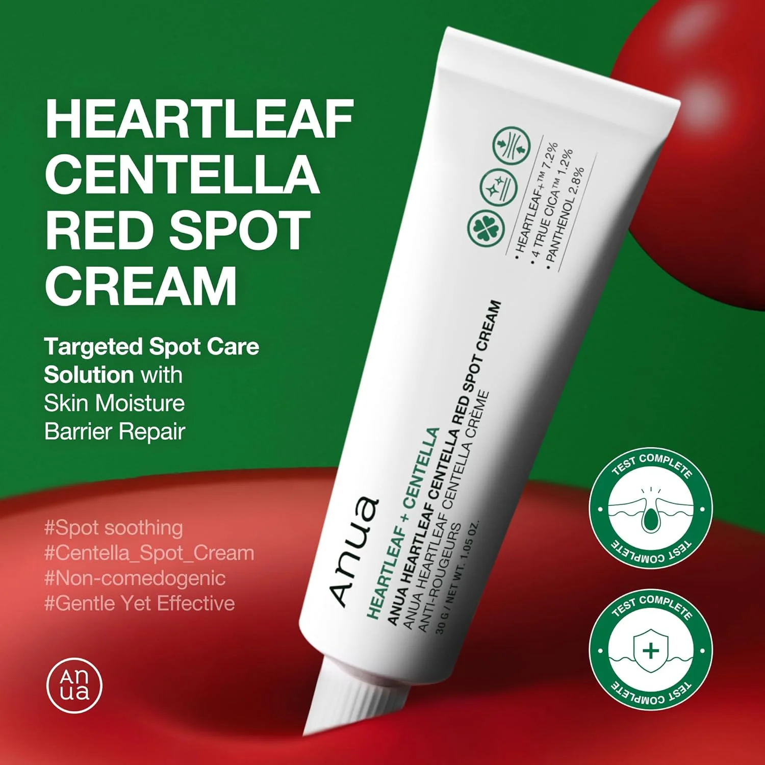 ANUA Heartleaf Centella Red Spot Cream - Image 2