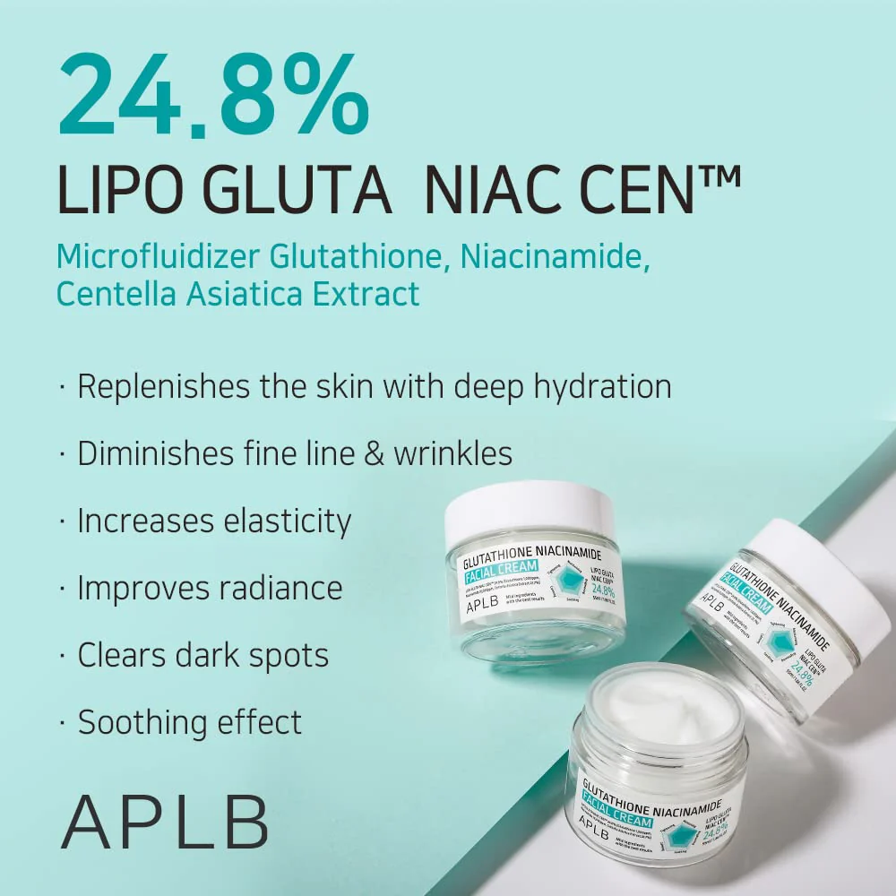 APLB Glutathione Niacinamide Facial Cream - Image 3
