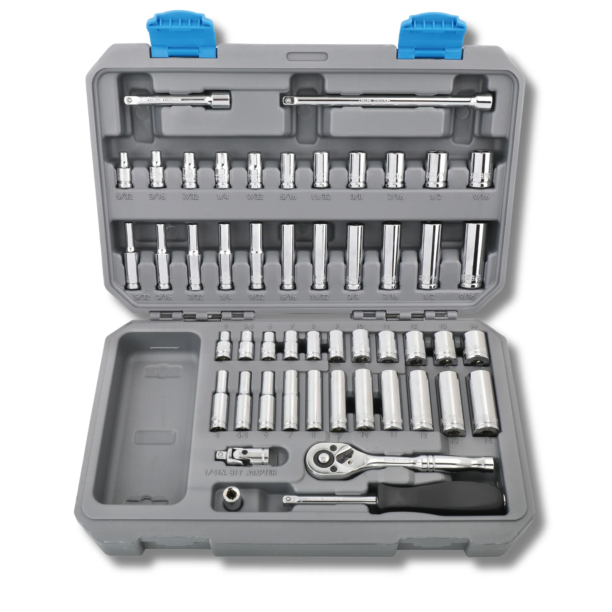 APOLLO TOOLS - DT0004-50 Piece ¼ā Drive Socket Set - Image 10