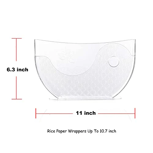 ARGCONNER Summer Roll Water Bowl, (Rice Paper Not Included) - Image 3