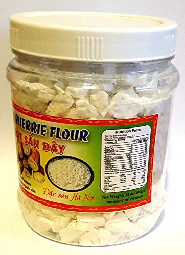 Arrowroot Starch Powder Bot San Day Radix Puerrie Flour 14 oz - Pack of 1 - Image 3