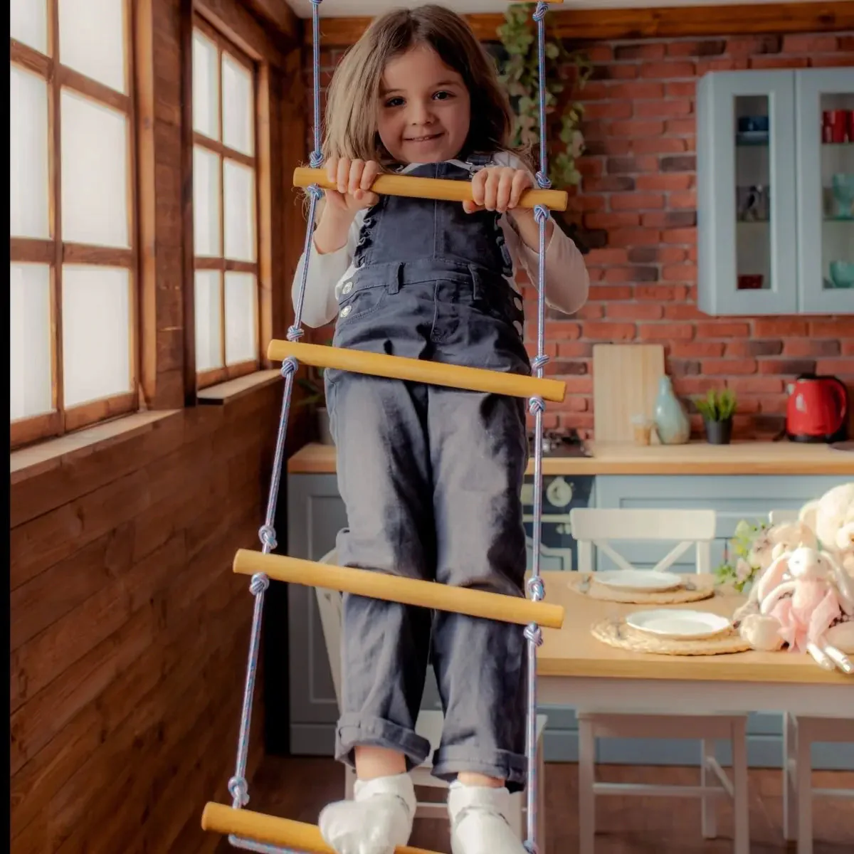 Climbing rope ladder for kids 3-9 y.o. - Image 8