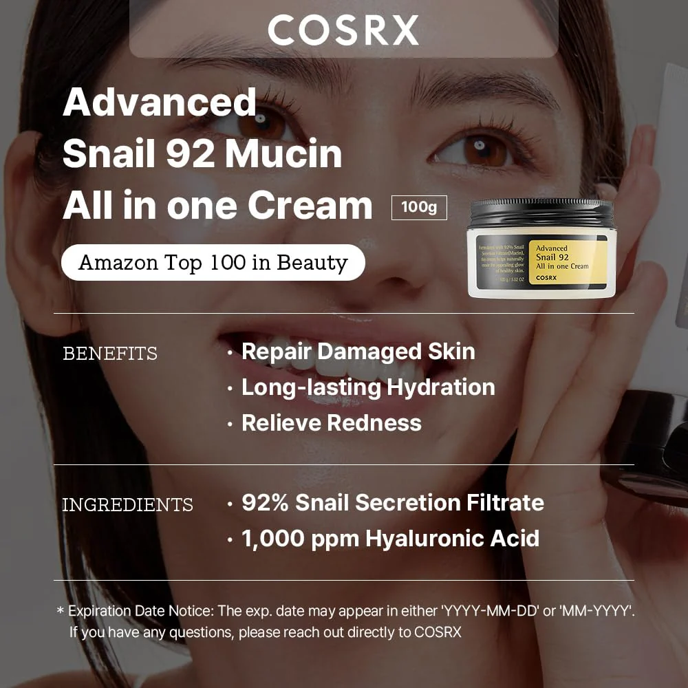 Cosrx Advanced Snail 92 All in one Cream - Image 4