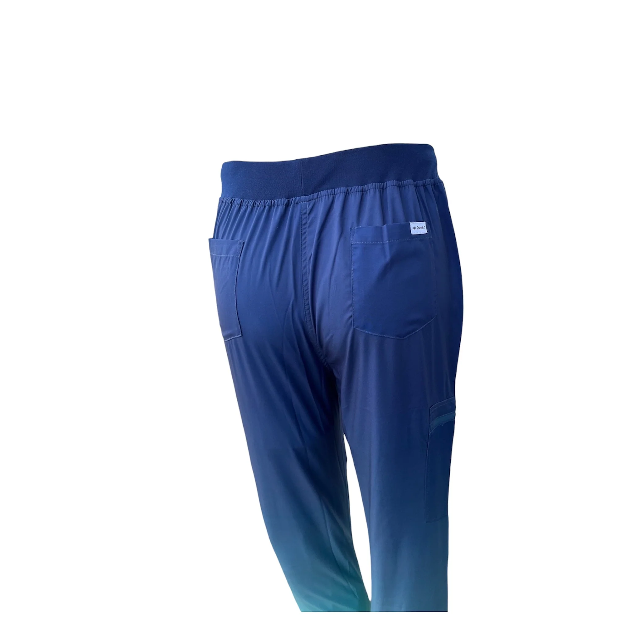 DK Gradient Jogger Scrub Pants (Blue/Green) - Image 4