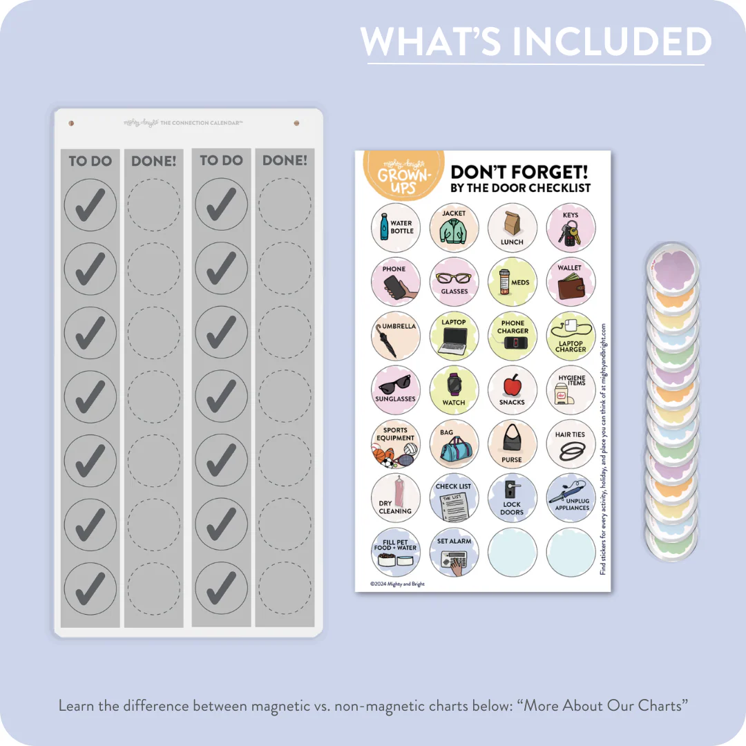 "Don't Forget!" by the Door Visual Checklist - Image 2