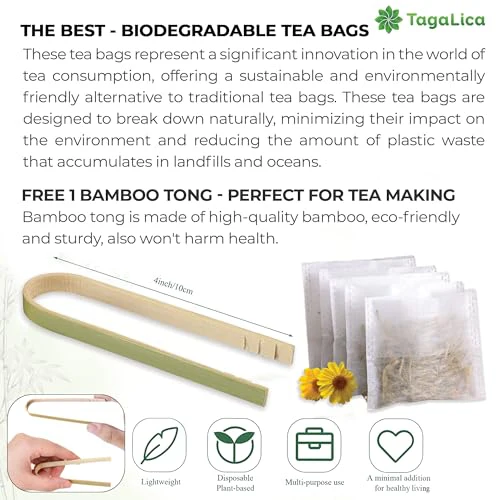 FreshDrinkUS Morning Vitality Digest & Detox Mix, Fennel, Ginger & Lemongrass Herbal Tea Bags Bundle, 100% Natural & Pure Seeds and Leaves, No Sugar, No Caffeine, No Gluten, Vegan, Biodegradable Tea Bags, Hand-Made Process β Herbal Beverage - Image 9