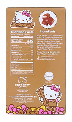 Hello Kitty Chocolate Wafer Cookies | 1.58 Ounce Pack - Image 3