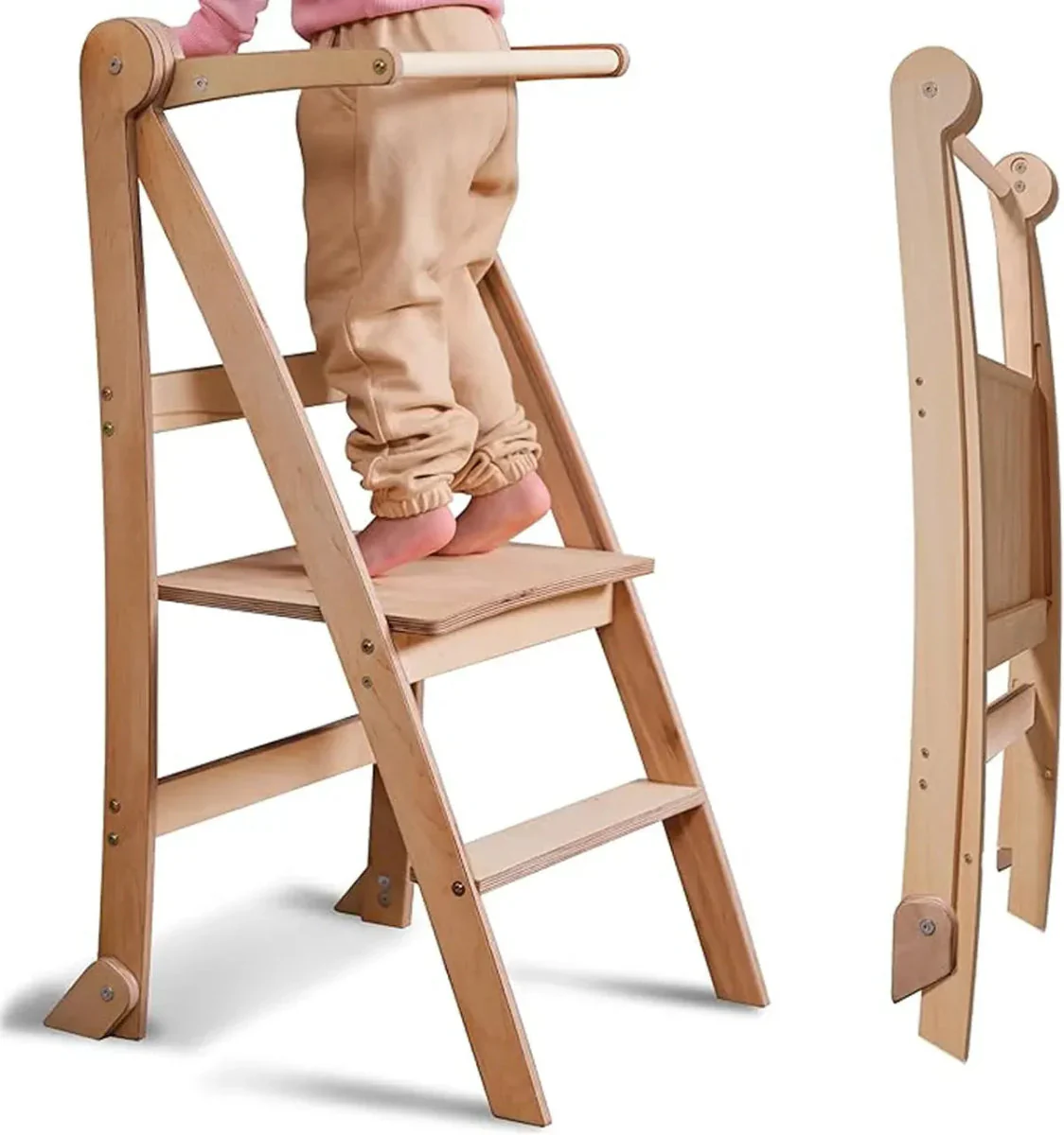 Helper Tower: A Multi-functional Foldable Step Stool for Kids - Image 10
