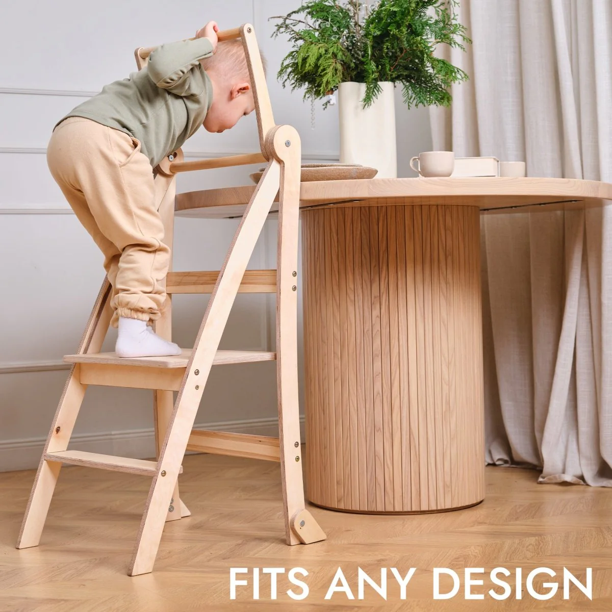 Helper Tower: A Multi-functional Foldable Step Stool for Kids - Image 7