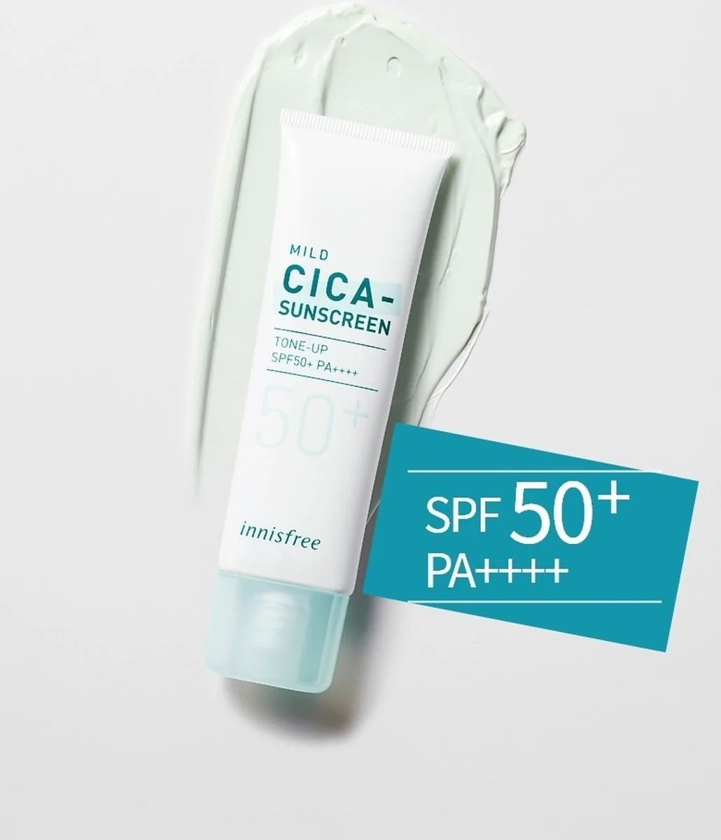Innisfree Mild Cica Sunscreen SPF50+ PA++++ - Image 3