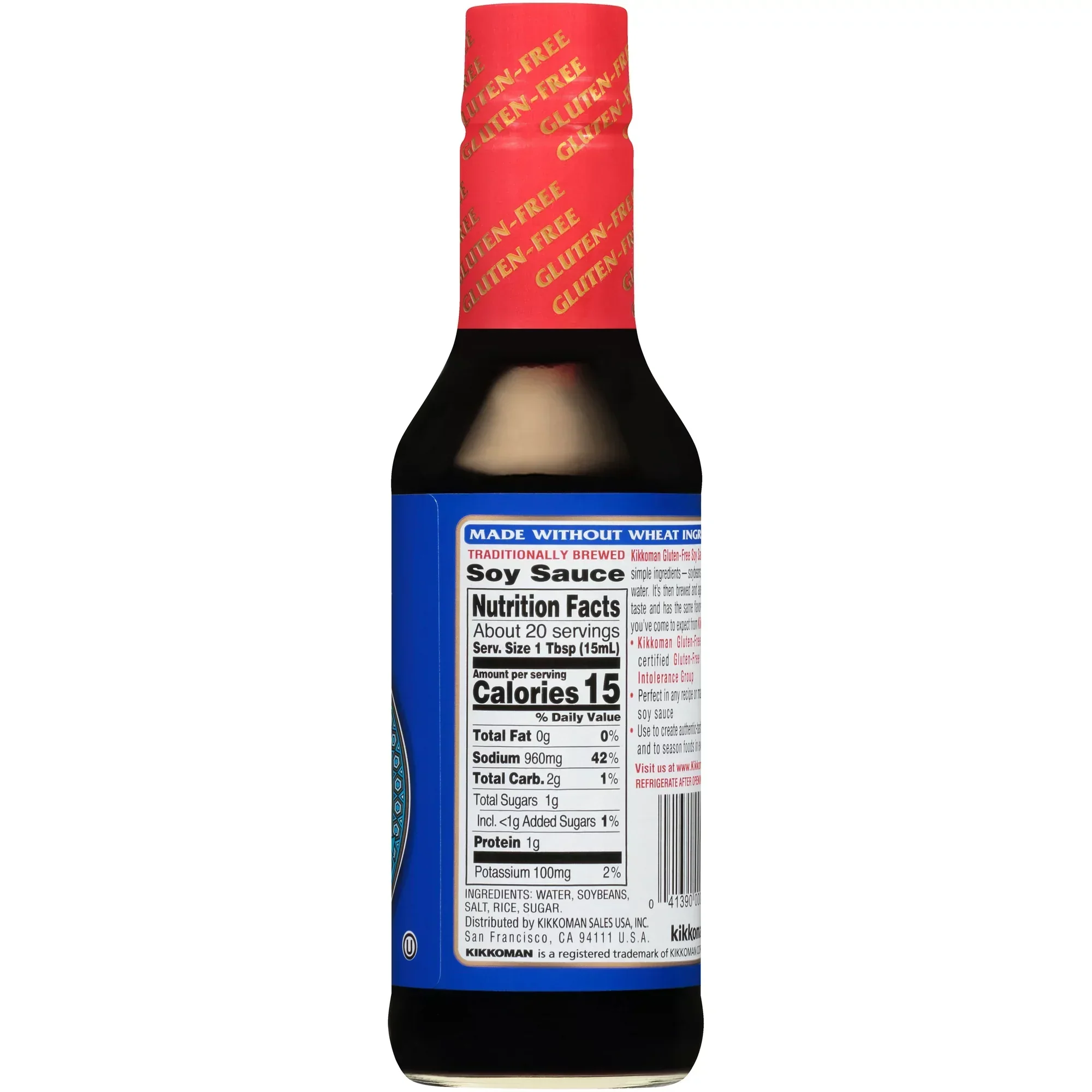 Kikkoman Soy Sauce Gluten-Free 20 oz. - Image 2
