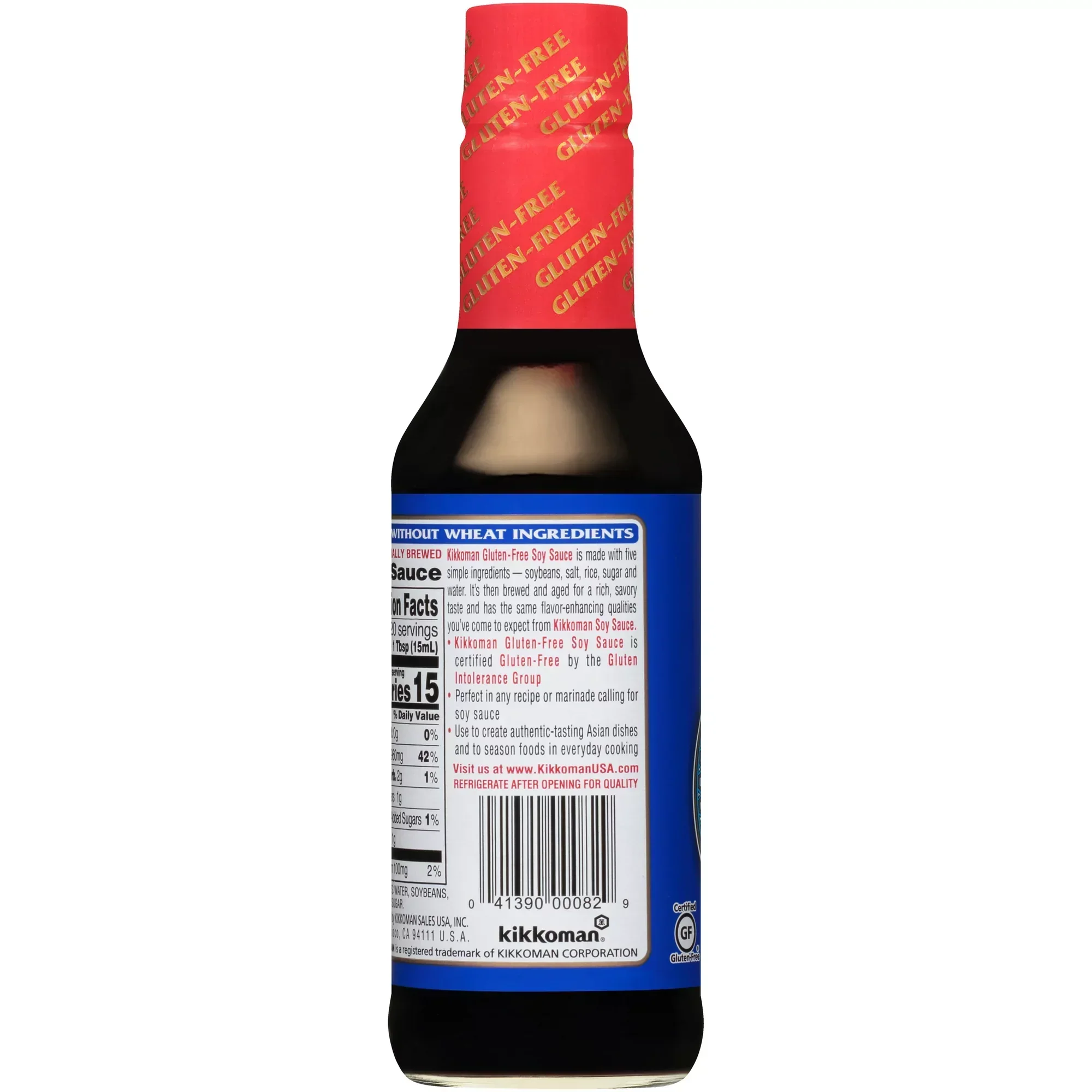 Kikkoman Soy Sauce Gluten-Free 20 oz. - Image 3