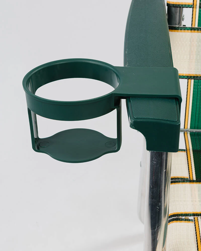 Lawn Chair USA Green Cup Holder - Image 6