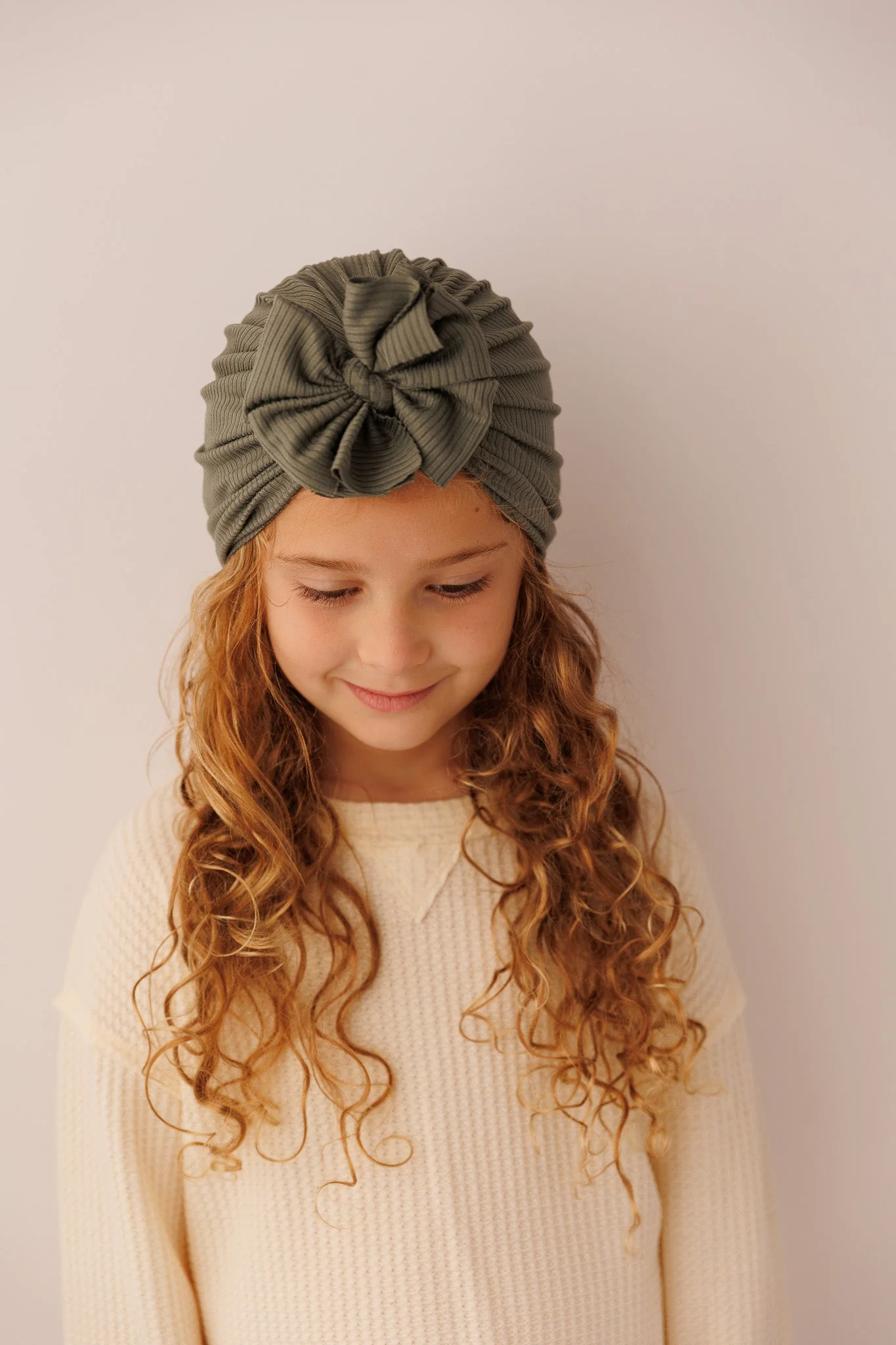 Mackleigh | Sage Grey | Brushed Rib Headwrap - Image 3
