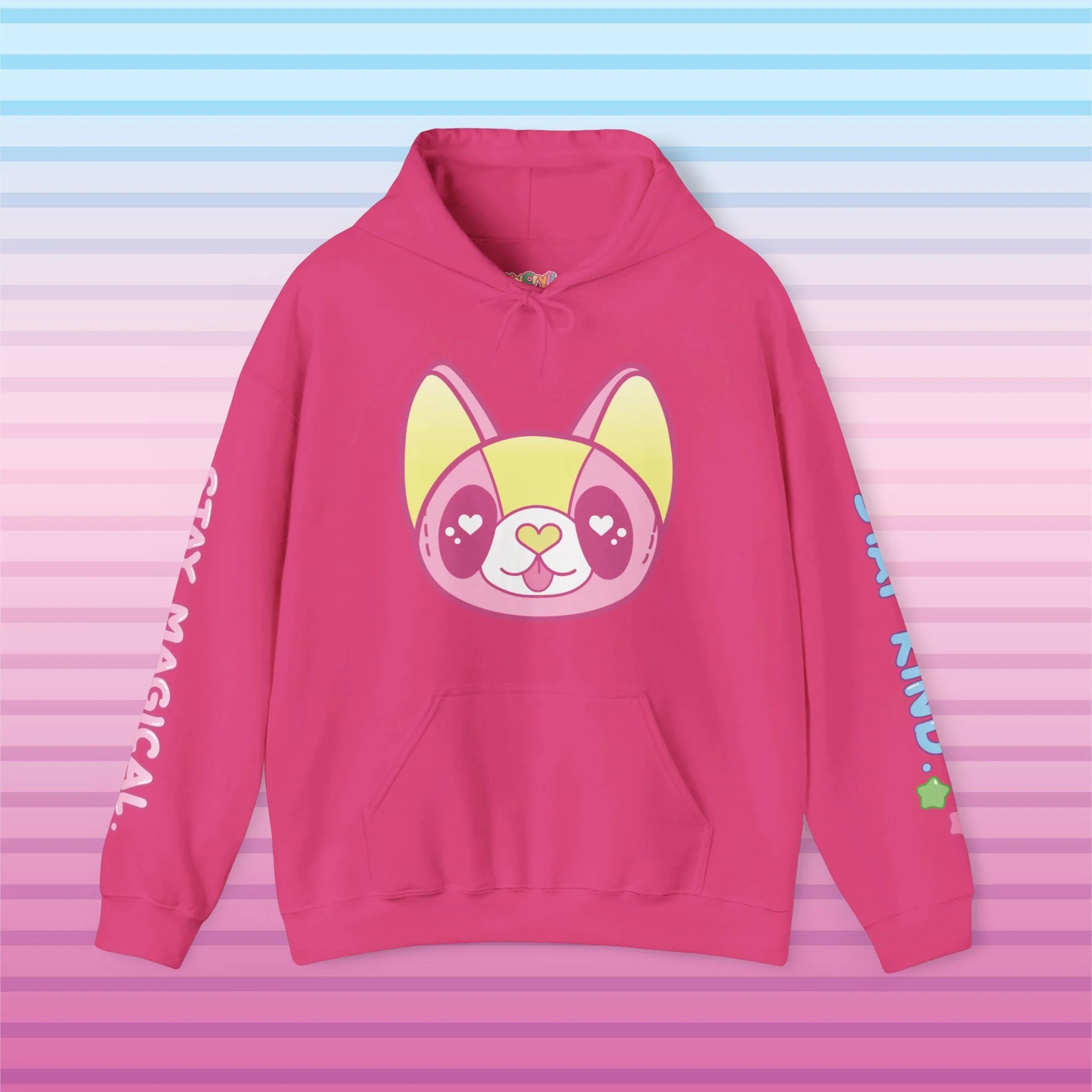 Magical Noopy - Pinky Unisex Premium Hoodie - Image 6