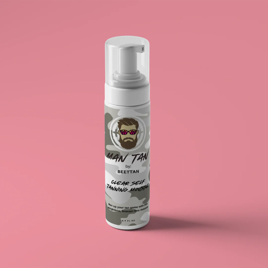 MAN TAN CLEAR SELF TANNING MOUSSE