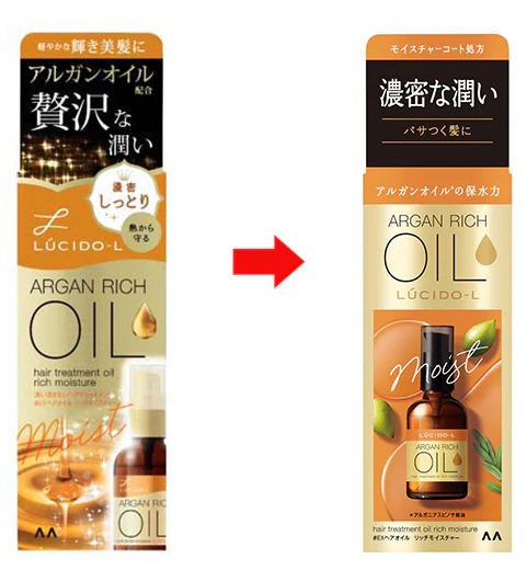Mandom LUCIDO-L Hair Treatment Oil - Rich Moisture - Image 2