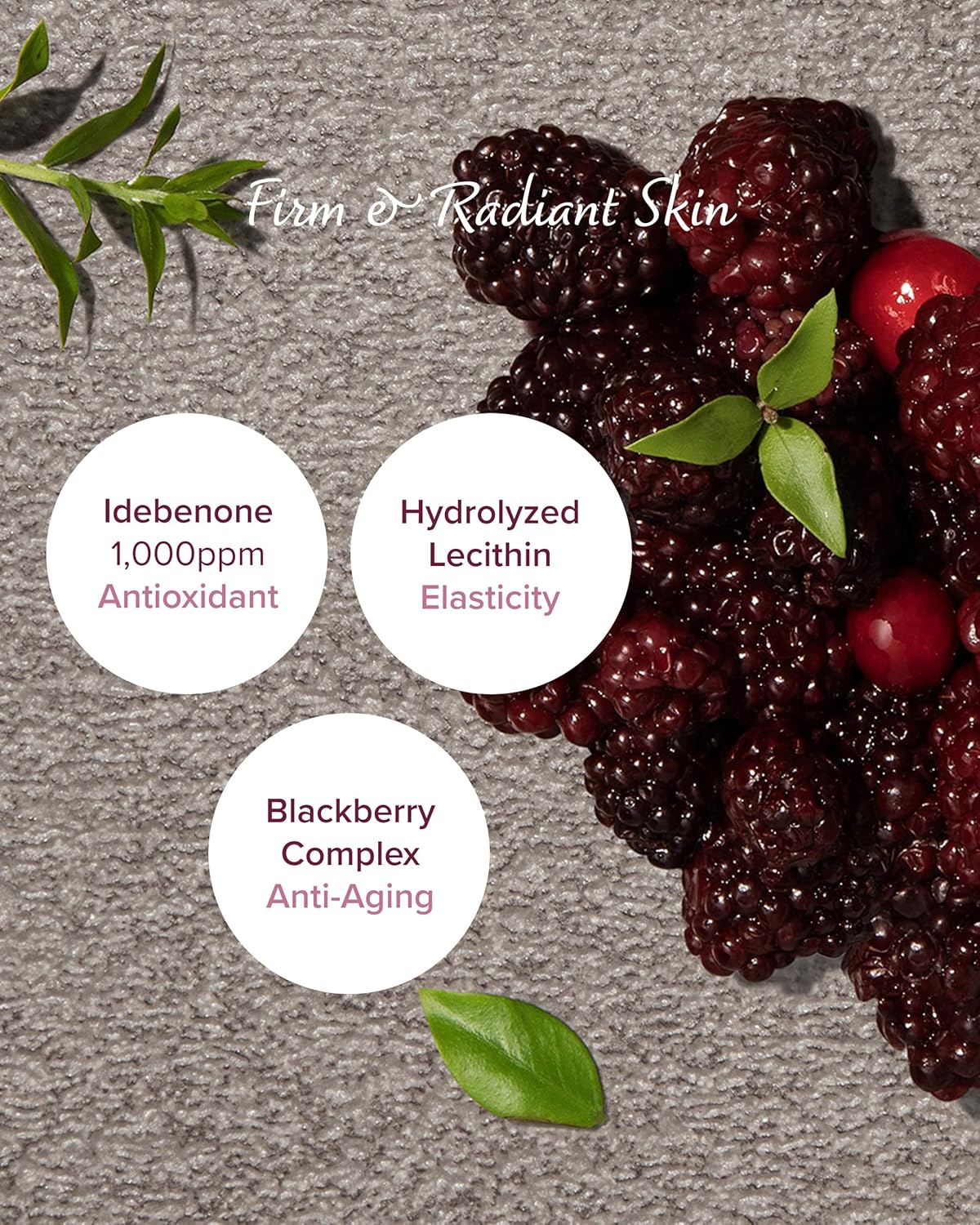 Mary & May Vegan Idebenone+ Blackberry Complex Serum - Image 3
