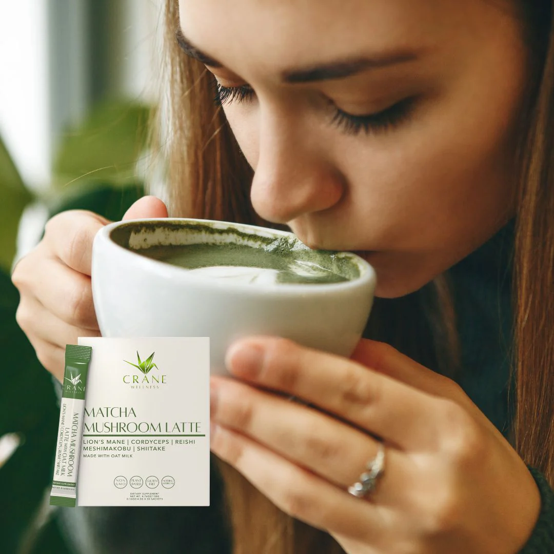 Matcha Mushroom Latte - Image 3