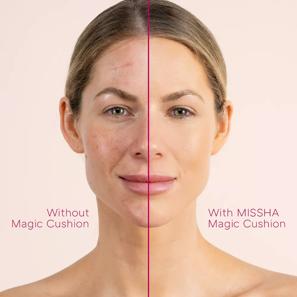 Missha M Magic Cushion Cover Lasting #21 Neutral Light Beige - Image 4