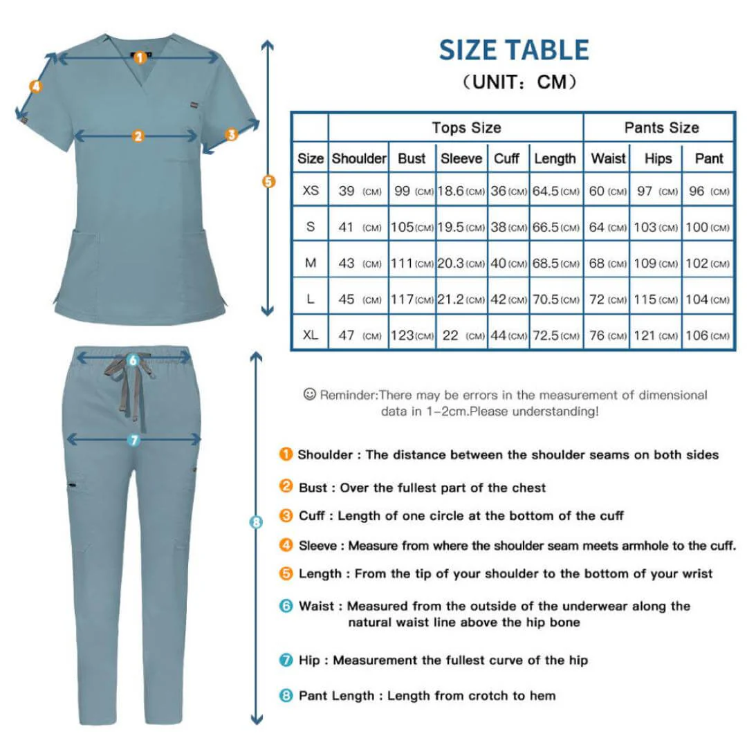 MJ Cargo Scrub Pants (Unisex) - Image 6