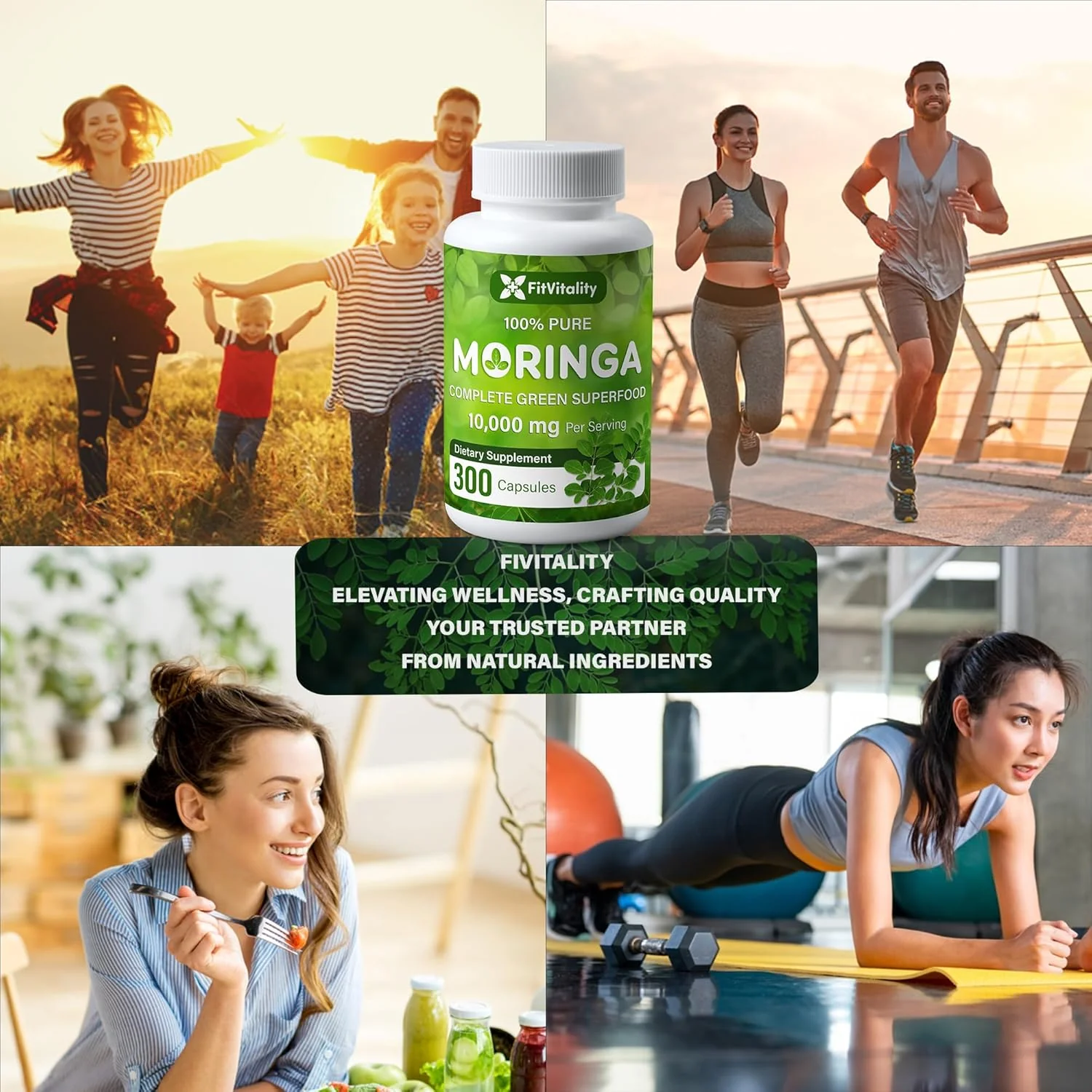 Moringa Capsules|300 Capsules|Moringa Oleifera|10,000mg - Image 7