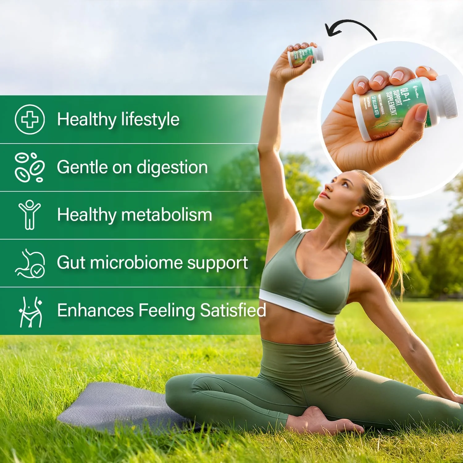 Natural Support Formula | 37 Billion Probiotics – Natural Akkermansia, Chicory Inulin, Berberine - Vitamin D & B2 - Image 5