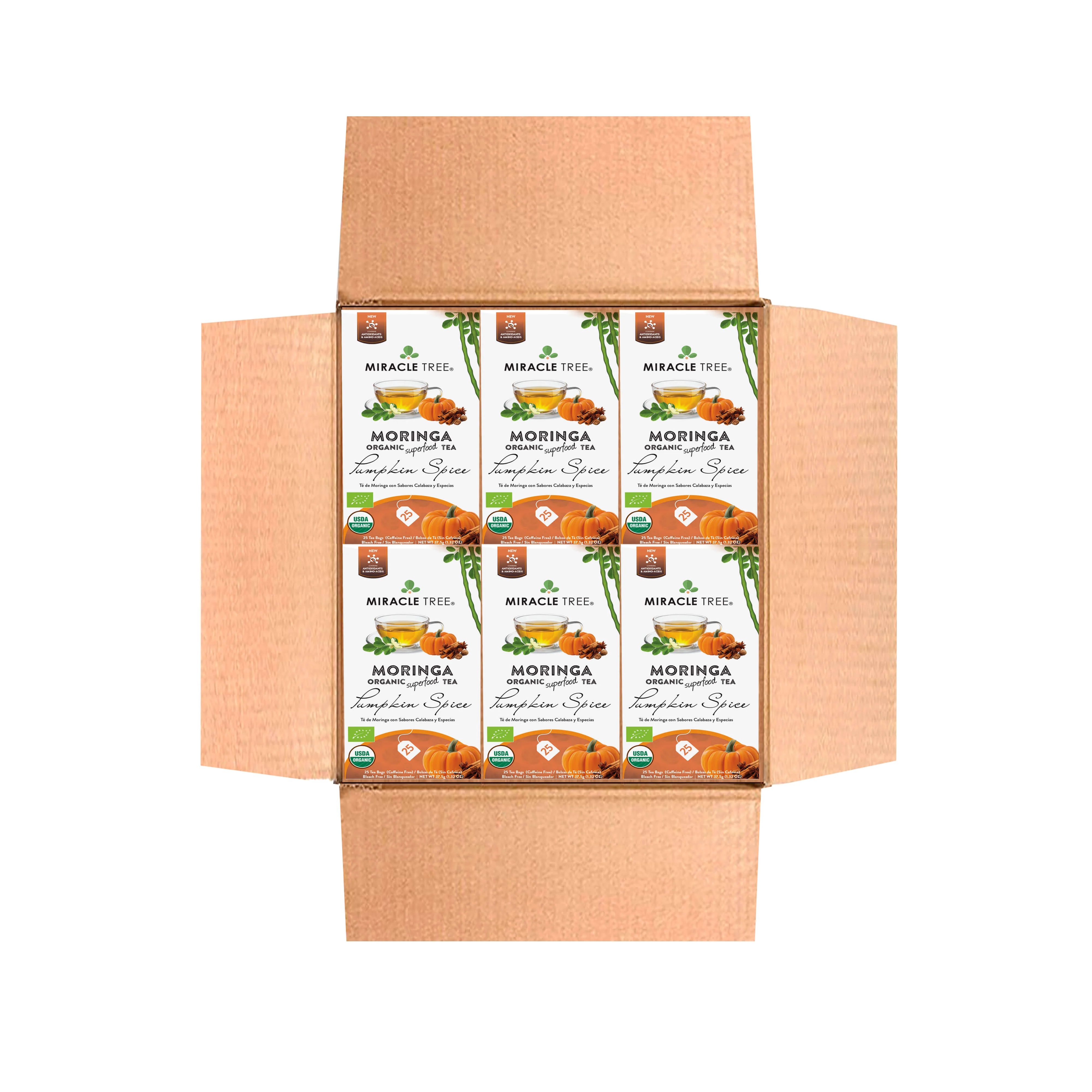 Organic Moringa Tea, Pumpkin Spice - Image 6