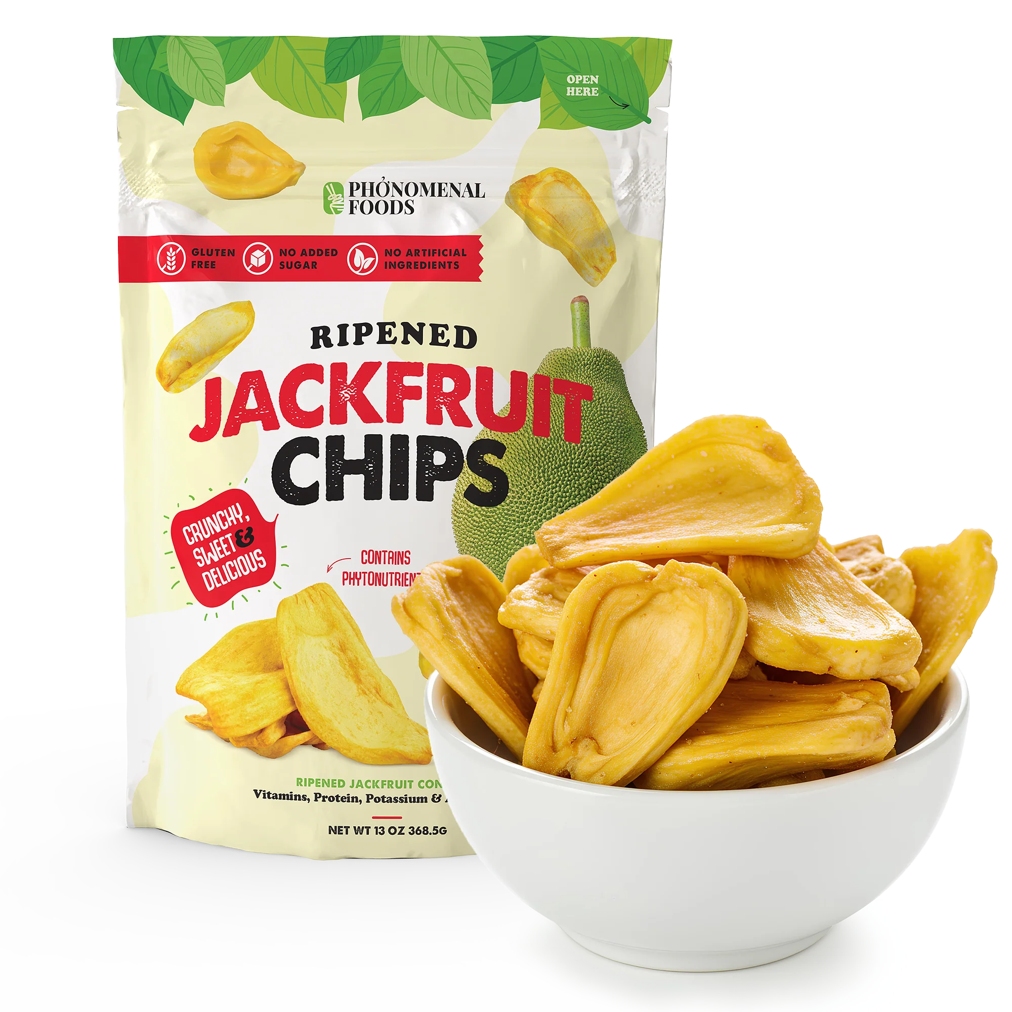 Pho'nomenal Ripened Jackfruit Chips (13oz Bag)
