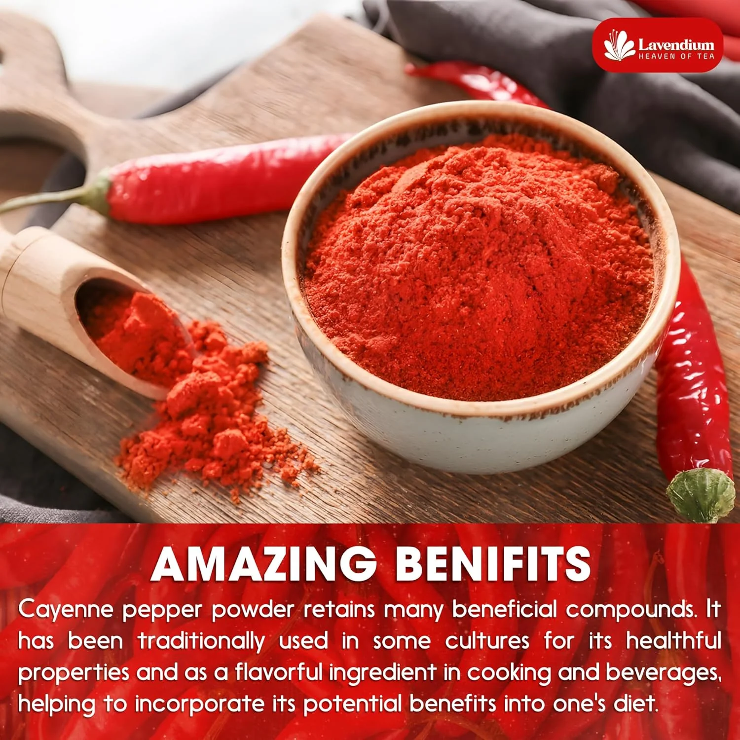 Premium Cayenne Pepper Powder– Pure Ground Red Pepper, Bold and Spicy Flavor - Image 8