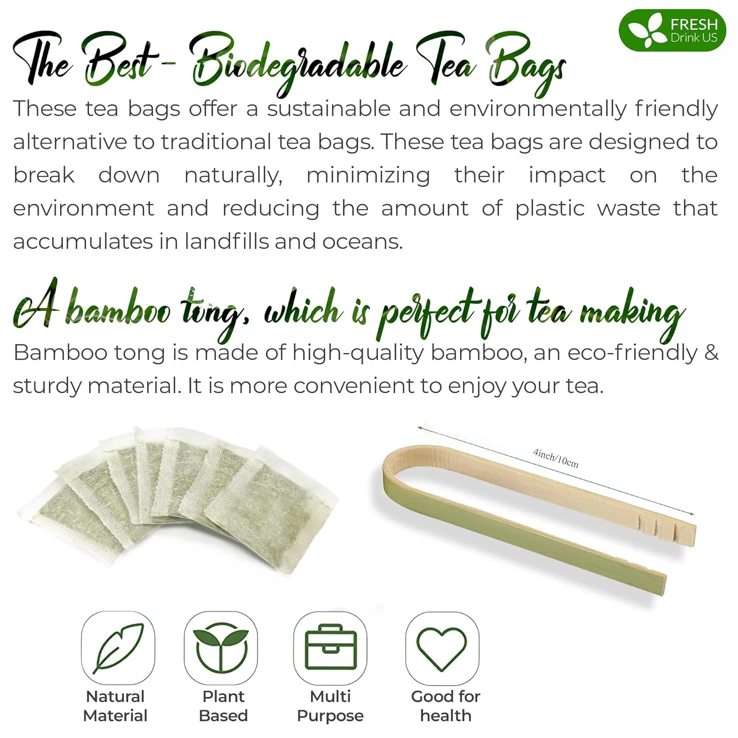 Premium Papaya Leaf Tea Bags, Made with Natural Material Tea Bags. No Sugar, No Caffeine, No Gluten, Vegan. - Image 8