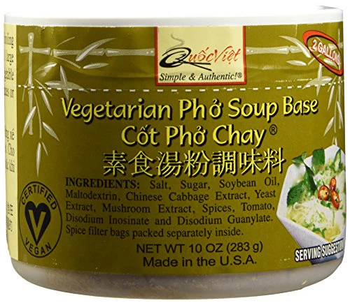 Quoc Viet Foods Vegetarian "Pho" Soup Base 10oz Cot Pho Chay Brand - Image 2