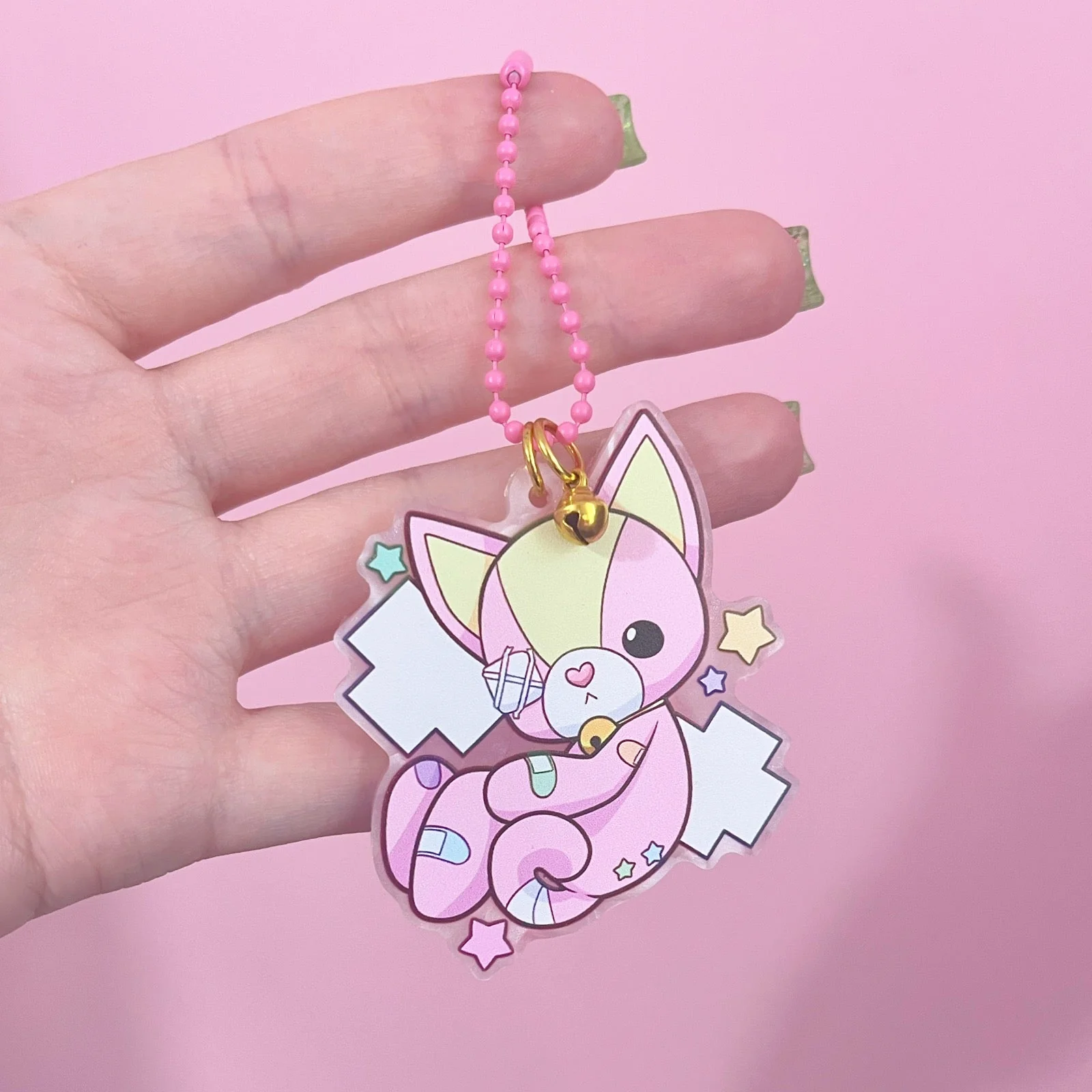 Recovery Magical Noopy Acrylic Keychain [PINK] - Image 3