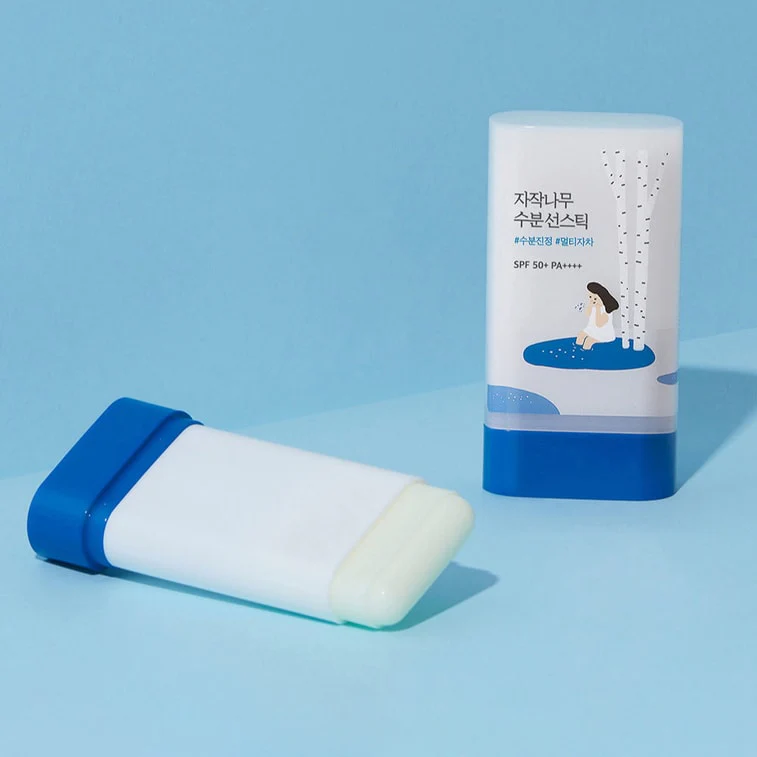 Round Lab Birch Juice Moisturizing Sunscreen Stick - Image 3