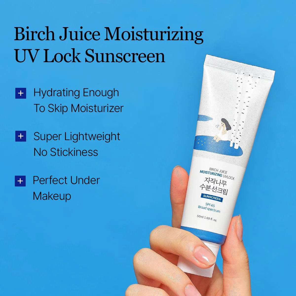 Round Lab Birch Juice Moisturizing UV Lock Sunscreen - Image 2