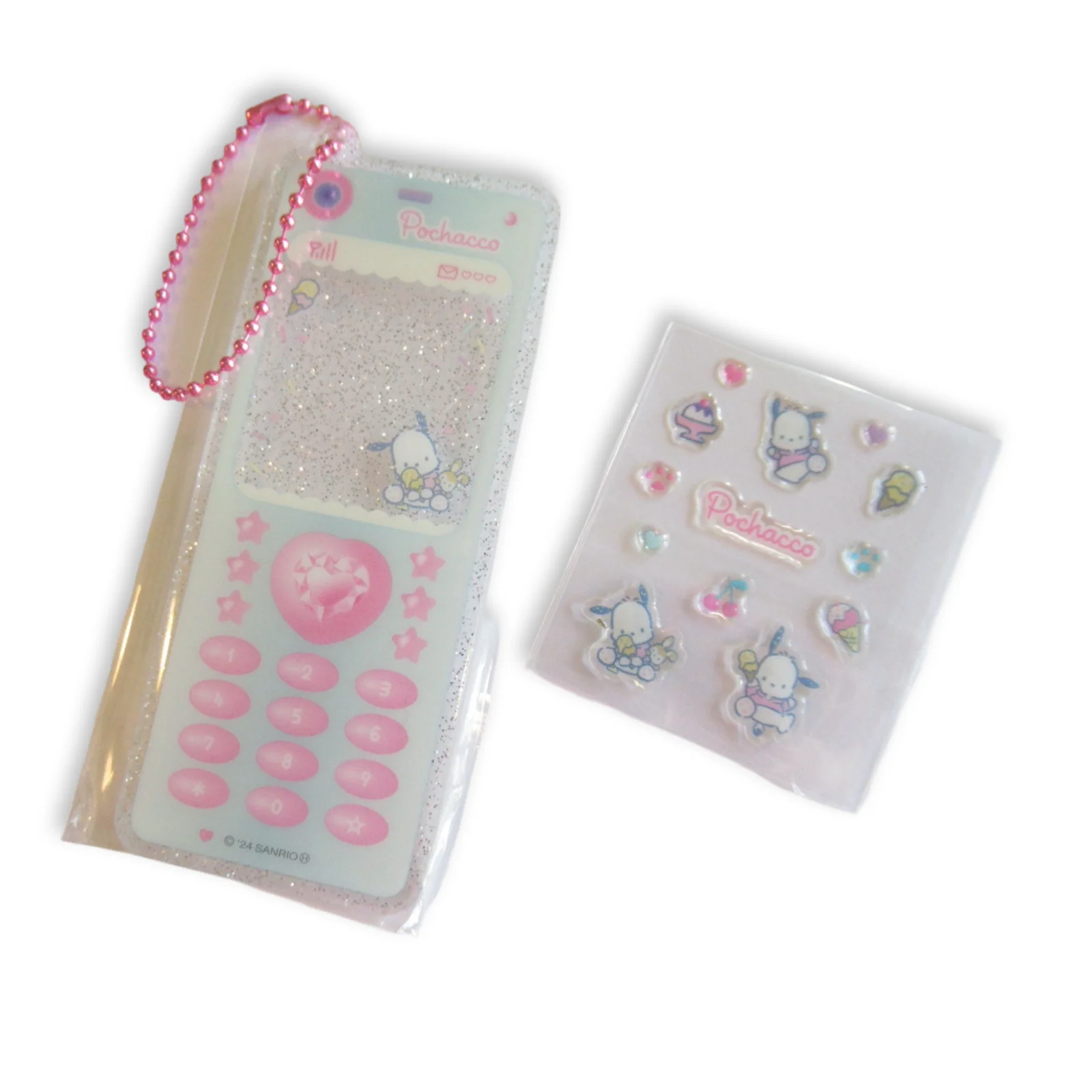 Sanrio Kawaii Glittery Phone Acryic Keychain - SALE - Image 3