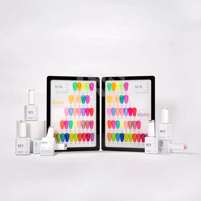 SEN PURE Glow 36 Gel Collection (Free Top-Base-Matte) - Image 3