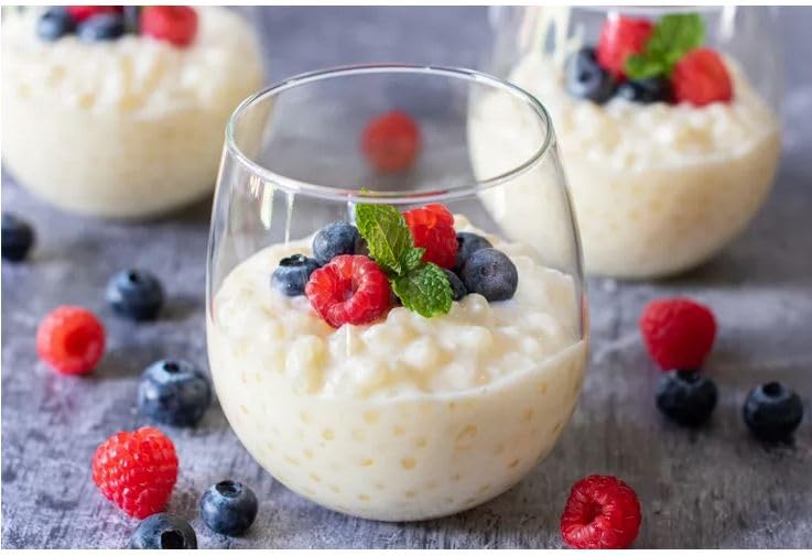Small Tapioca Boba Pearls (Sago Balls) from Cassava -Translucent & Flavor-Absorbent - Ideal for Soup or Sauce Thickening - Image 5