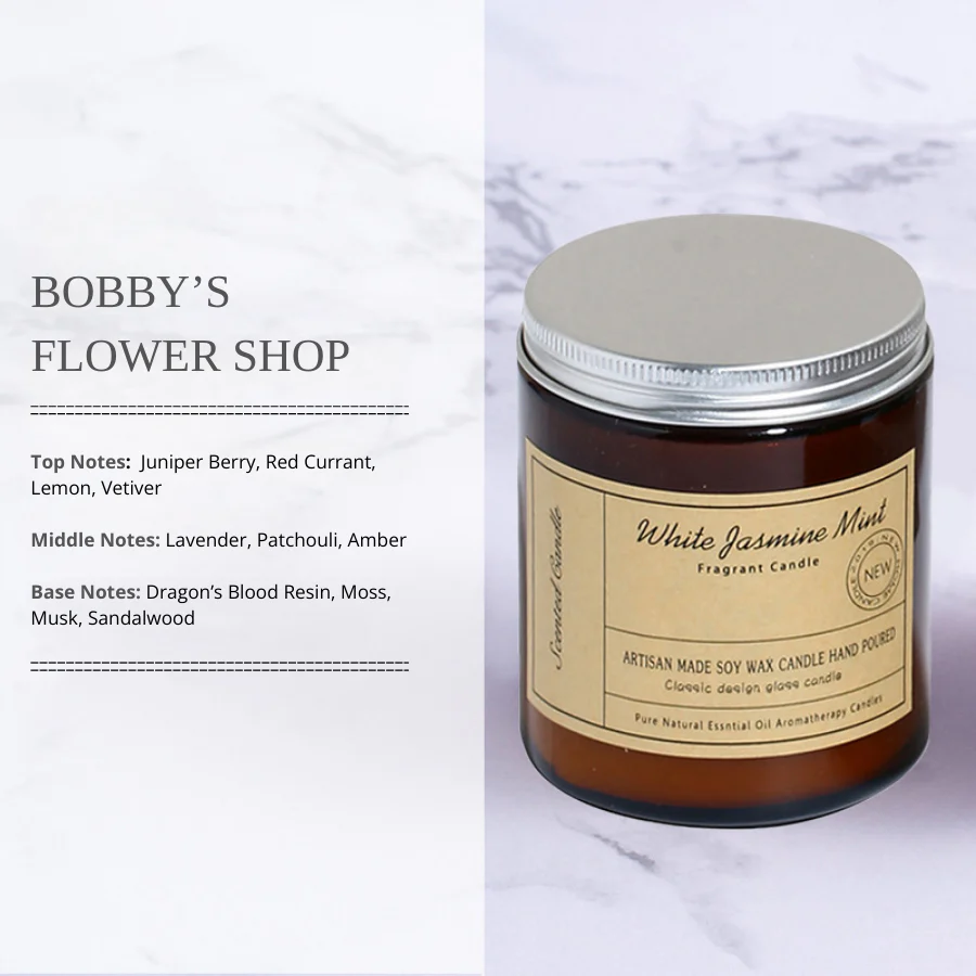 Smokeless Aromatherapy Scented Candle Handmade with Natural Soy Wax, Creative Glass Cup Tea Bottle Design, Decorative Home Aromatherapy Candle Cup for Living Room, Bedroom, and Gift - Image 6