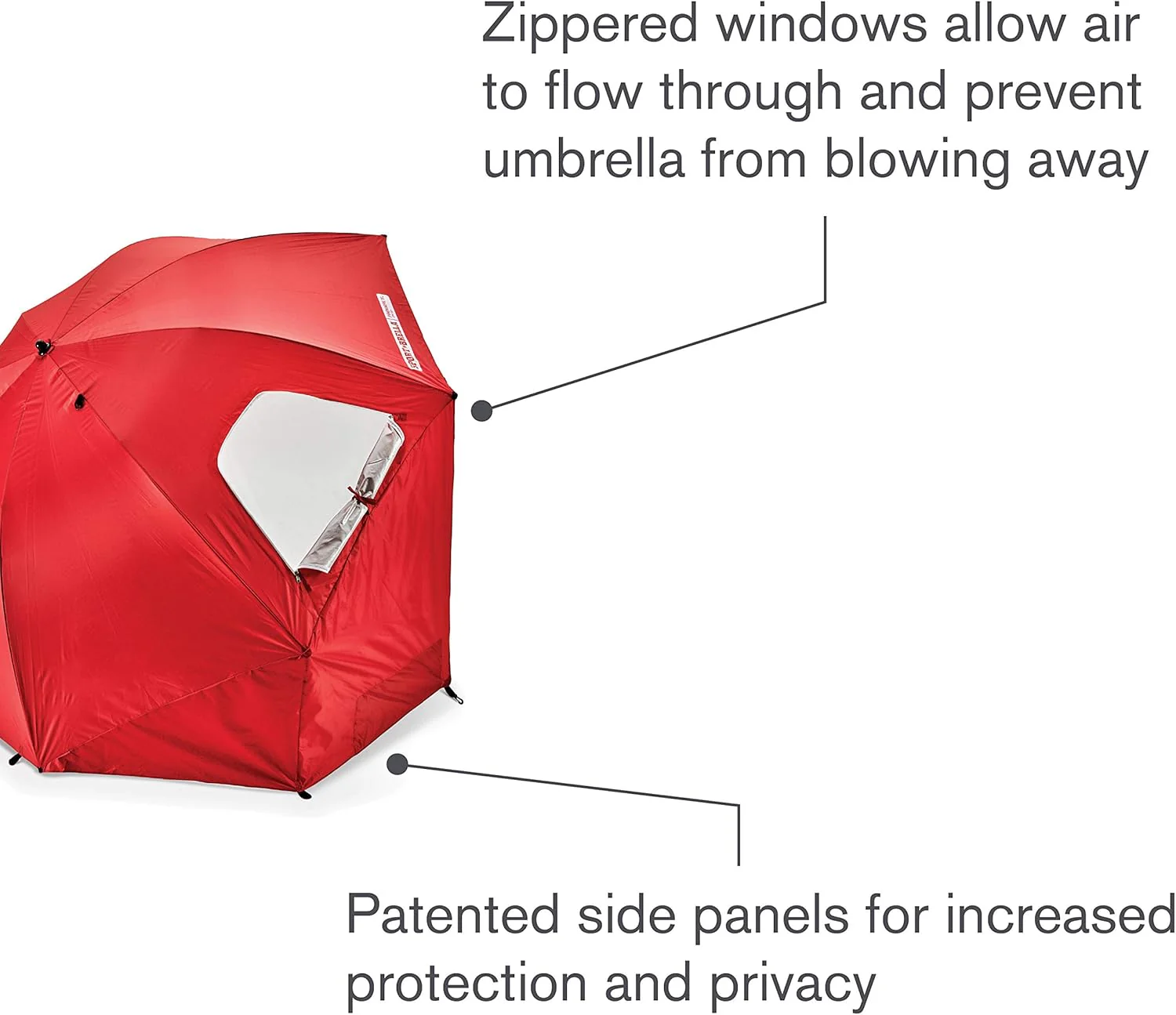 Sport-Brella Premiere XL UPF 50+ Umbrella Shelter for Sun and Rain Protection - Image 4