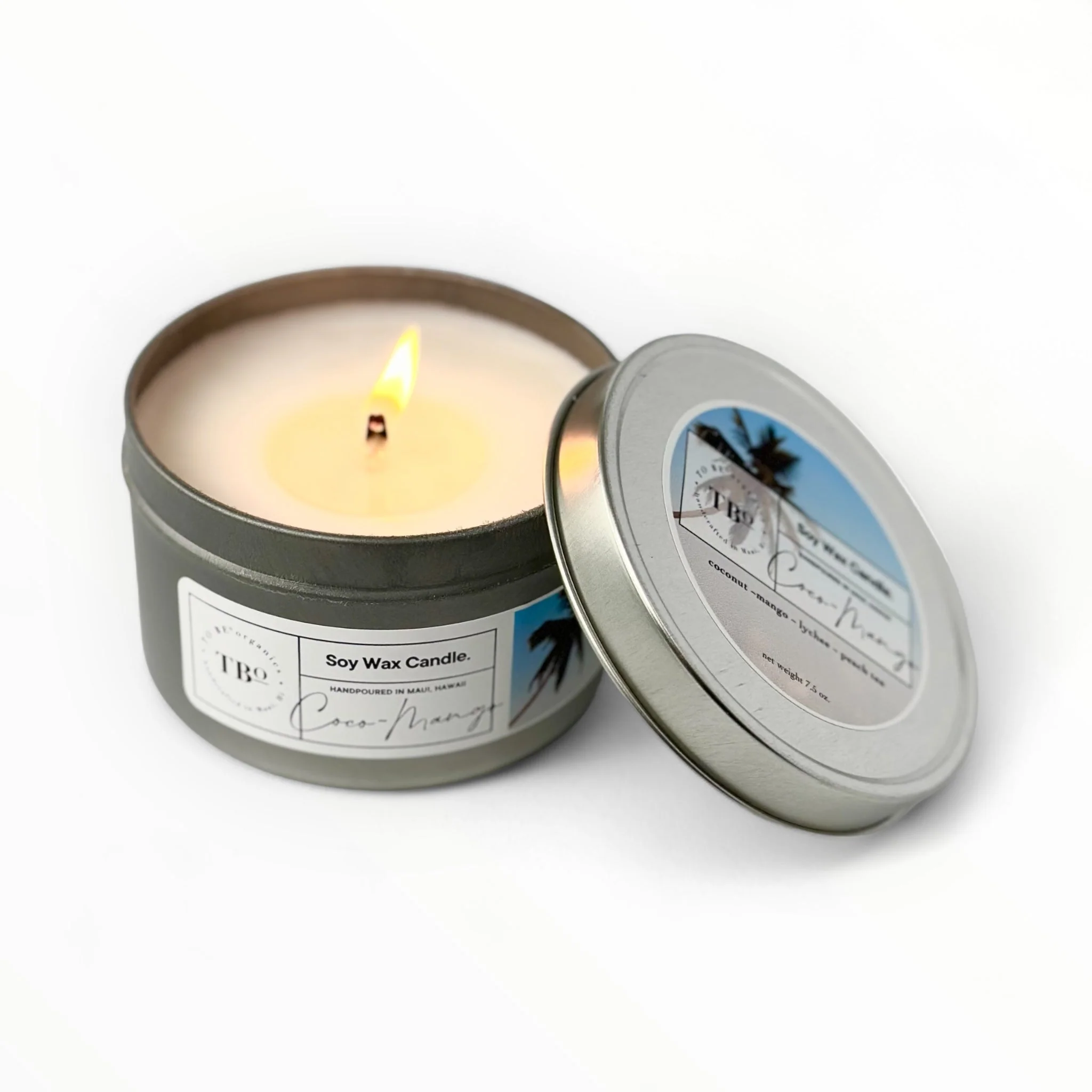 Summer Sunset Soy Wax Candle - Image 4