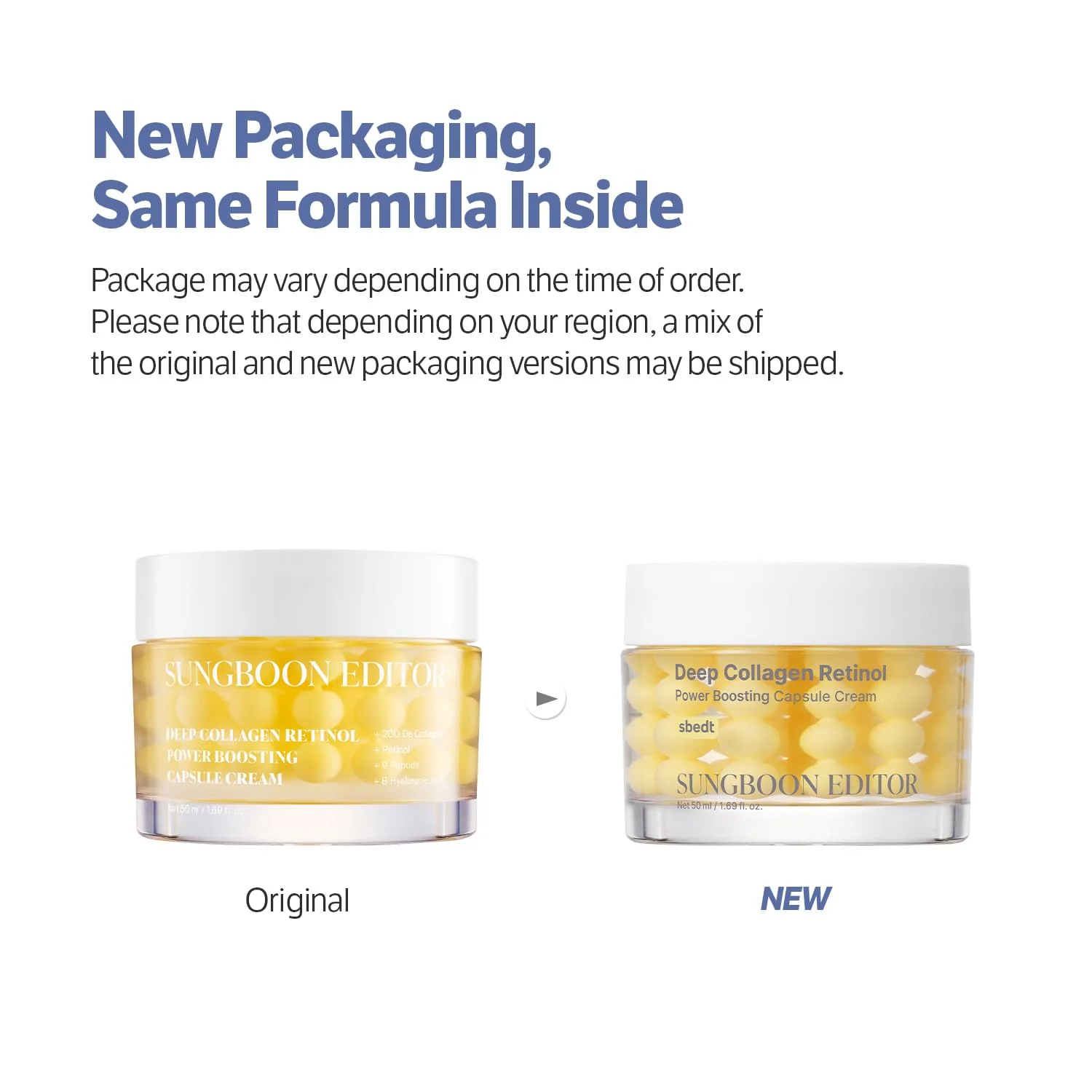 Sungboon Editor Deep Collagen Retinal Power Boosting Capsule Cream - Image 2