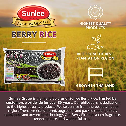 Sunlee Berry Rice 5lb Bag - Image 4