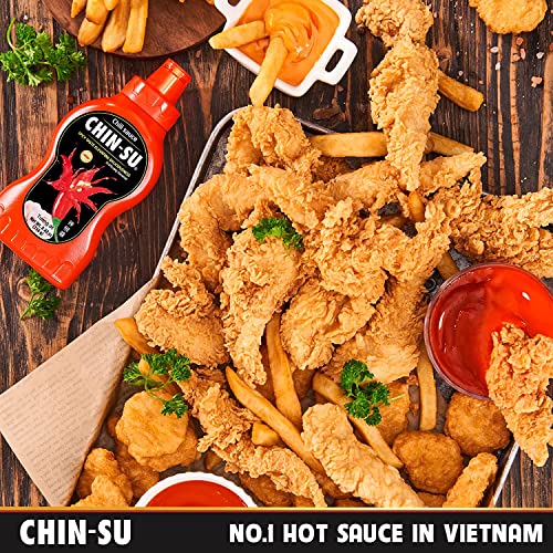CHIN-SU Sauce The Original Vietnamese Hot Sauce, Sweet Sriracha Chili - 8.82oz 500g BIG - Image 6